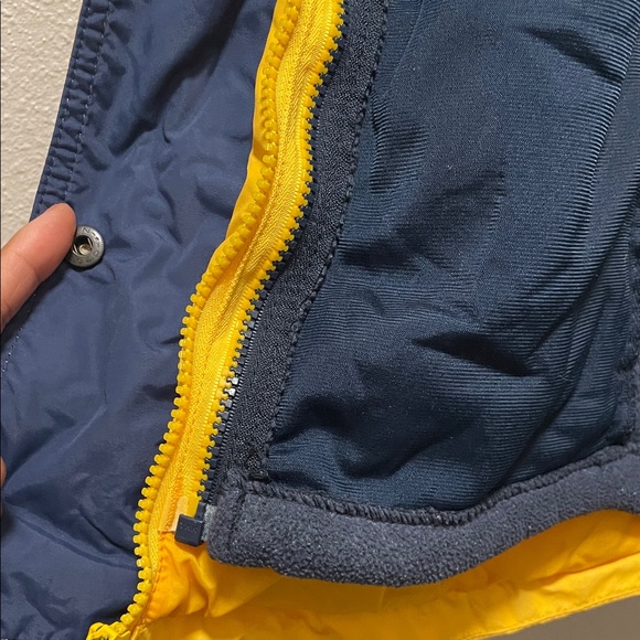 Columbia Interchange Core Winter Jacket in yellow and blue. - Picture 10 of 15